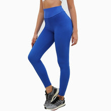 Load image into Gallery viewer, Mesh Knitting Yoga Pants High Waist Gym Leggings