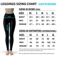 Load image into Gallery viewer, Womens Striped Lines Sports Brown Leggings