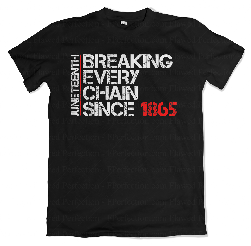 Juneteenth Breaking Every Chain Since 1865 v.1