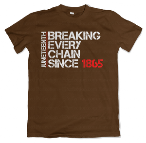 Juneteenth Breaking Every Chain Since 1865 v.1