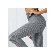Load image into Gallery viewer, Mesh Knitting Yoga Pants High Waist Gym Leggings
